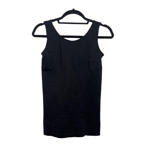 Yummi Black Compression Shaping Shapewear Tank Top Large - Picture 2 of 3